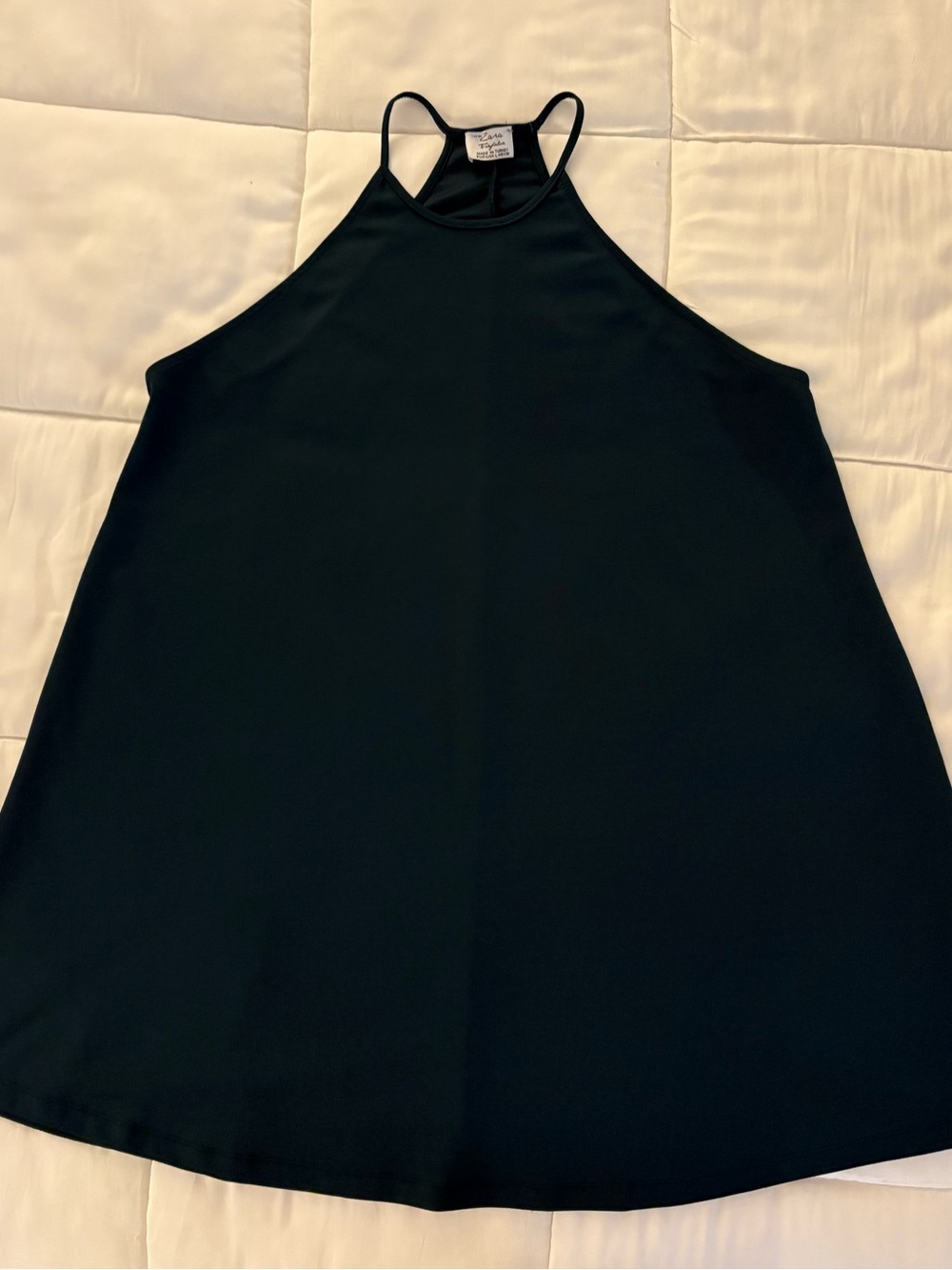 Zara Dark Teal Backless Dress